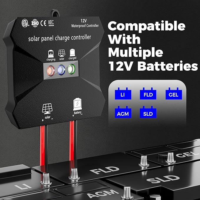 Voltset MPPT Solar Charge Controller : IP65 Waterproof - Image 6