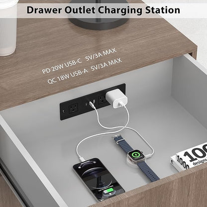 Furniture Drawer Outlet, Recessed Power Strip - Image 3