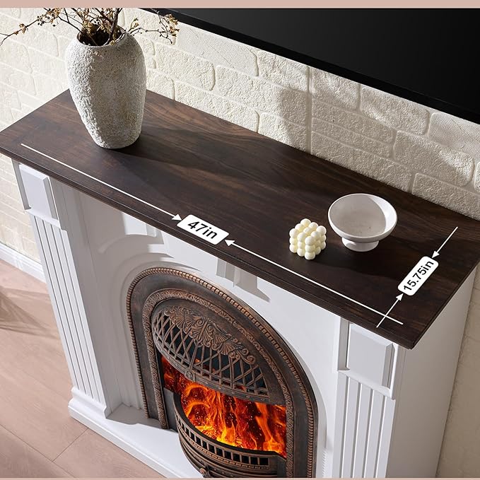 Farmhouse 47" Electric Fireplace - Image 4