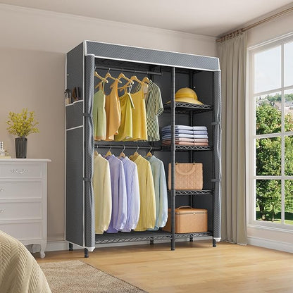 VIPEK V7C Garment Racks with Cover Portable Closets - Image 2