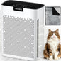 mooka air purifier for home bedroom large room, main product view