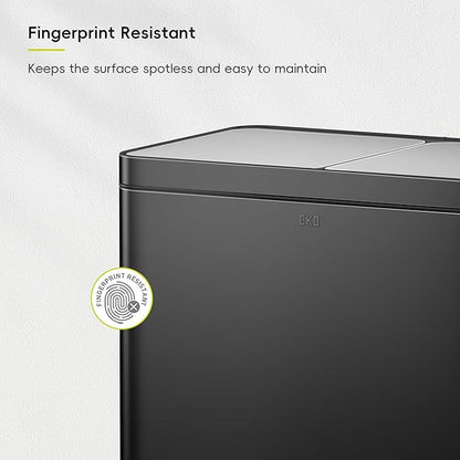 EKO Edison 8+8 Gallon Dual Trash Can - Image 8