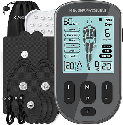 KingPavonini 3-in-1 TENS Unit Muscle Stimulator by KingPavonini