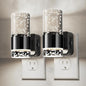 L LOHAS LED Night Light, Dimmable Night Lights Plug into Wall, 2 Pack Acrylic by LLOHASLED