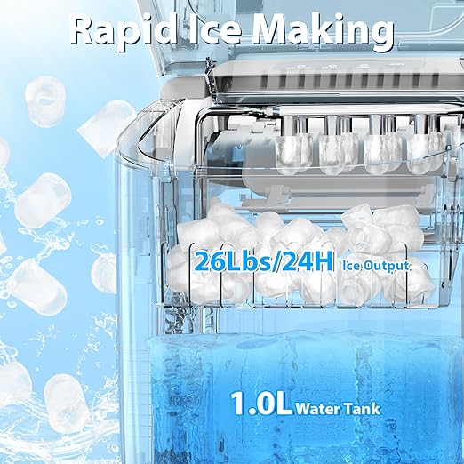 Antarctic Star Countertop Ice Maker，Portable Ice Makers - Image 3