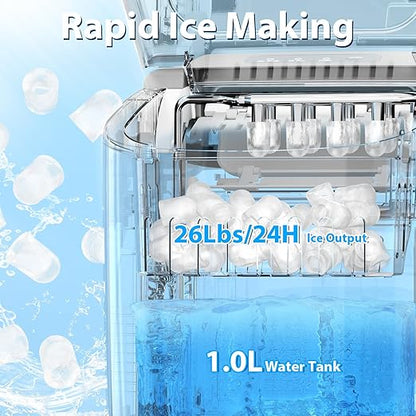 Antarctic Star Countertop Ice Maker，Portable Ice Makers - Image 3