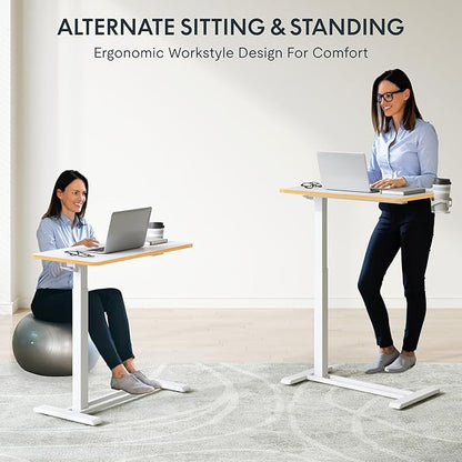 FLEXISPOT Mobile Standing Desk - Image 5