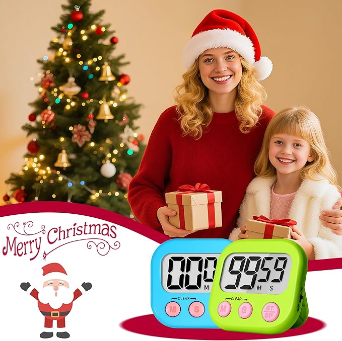 ZILLEEN Classroom Timer for Kids Teachers 6 Pack Digital Timers - Image 6