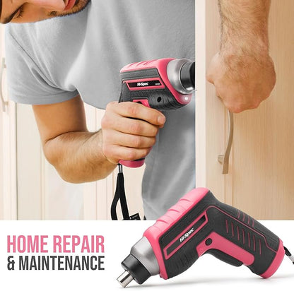 Hi-Spec 35-Piece Tool Kit with 3.6V USB Small Electric Screwdriver Set - Image 5