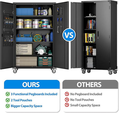 2025 Upgraded Wide & Deep Garage Storage Cabinet - Image 8