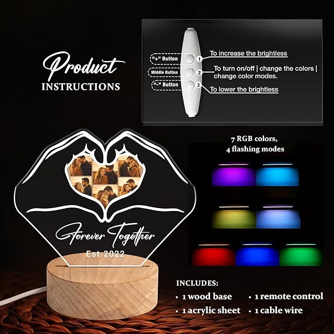 MamaEra Personalized Spotify Plaque Night Light - Image 8