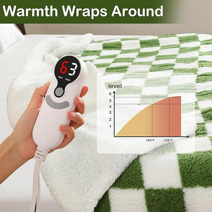 Electric Heated Blanket Full Size 72"×84" - Image 7