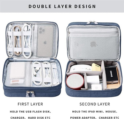 mygreen Electronic Organizer Travel Cable Organizer Bag - Image 4