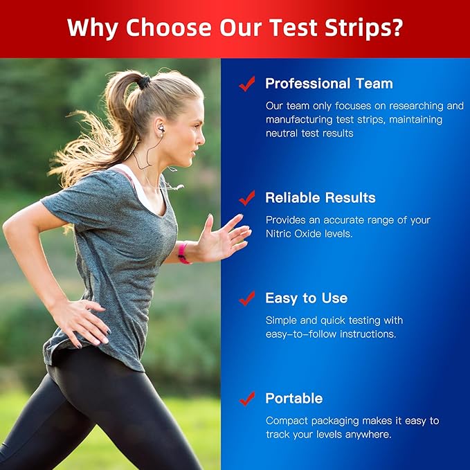 Nitric Oxide Test Strips, Test Salivary Nitrite Levels, Monitoring The Effect - Image 6