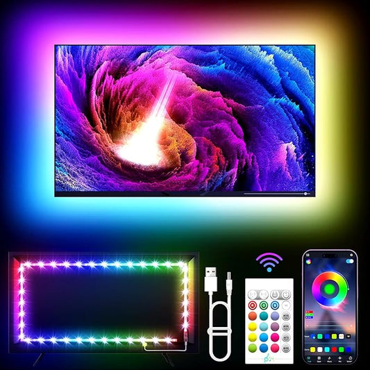 KANTUTOE TV LED Lights, 11.5ft LED Lights by KANTUTOE