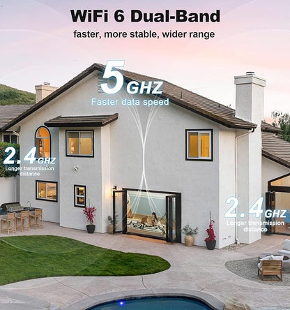 Security Cameras Indoor, 2K 5G&2.4Ghz WiFi Camera - Image 2