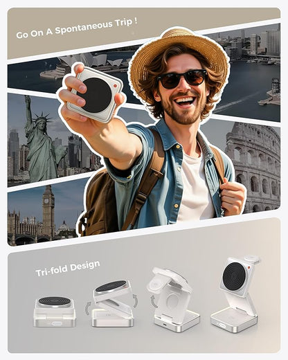 SoFlame 3 in 1 Magnetic Wireless Charging Station - Image 3