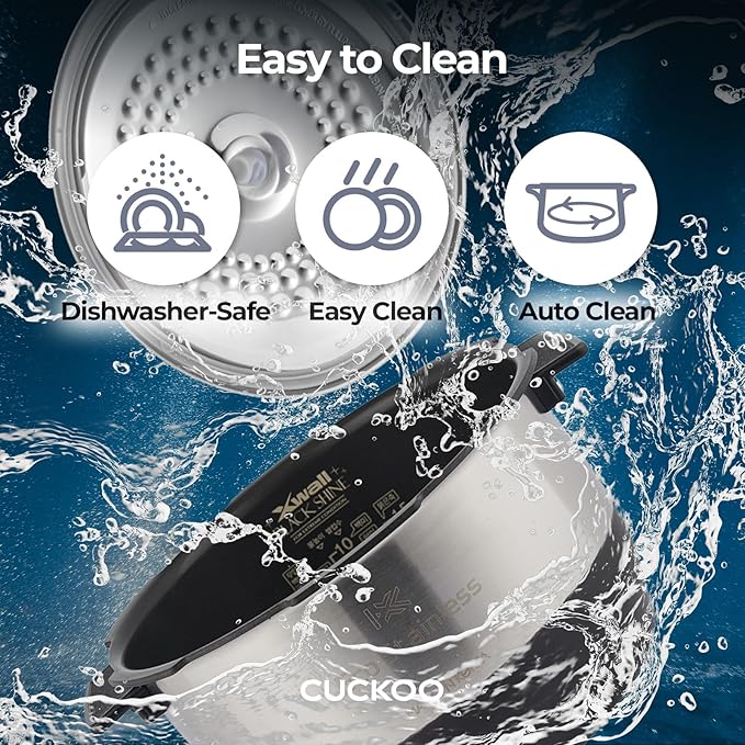 CUCKOO High Pressure Rice Cooker 3-Cup Uncooked / 6-Cup Cooked - Image 9