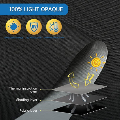 DENFOON Motorized Blackout Blinds - Image 4