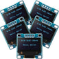 Weewooday 5 Pieces 0.96 Inch OLED Module 12864 128x64 Driver IIC I2C Serial by Weewooday