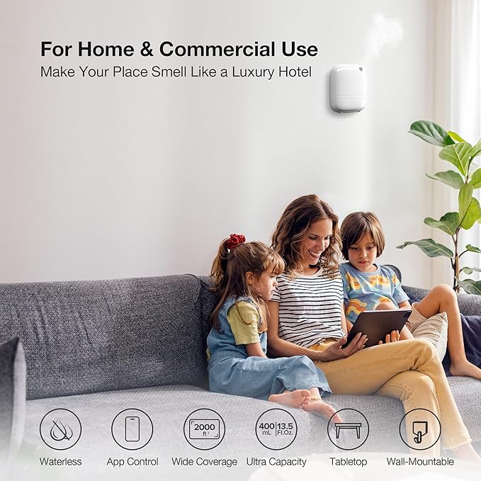 Airversa Smart Waterless Essential Oil Diffuser Starter Kit - Image 3