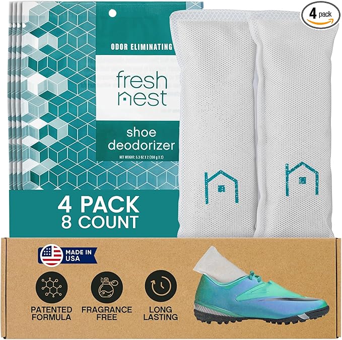 Shoe Deodorizer 4-Pack by freshnest