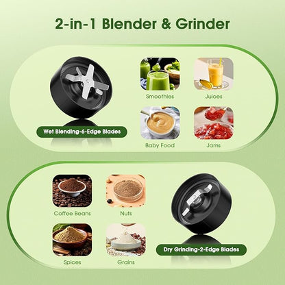 Smoothie Blender 25000RPM Personal Blender - Image 4
