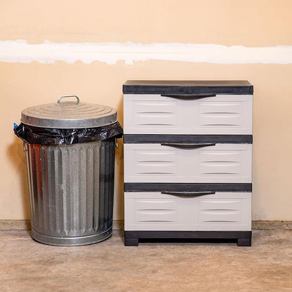 Sunnydaze 29.5" H 3-Tier Storage Cabinet - Image 7