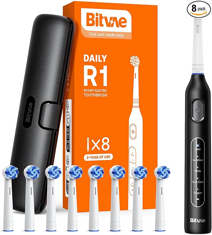 Bitvae R1 Rotating Electric Toothbrush by Bitvae