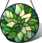 CRISGIF Stained Glass Window Hanging by Follow