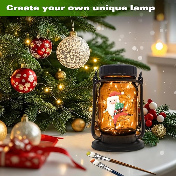 Mason Jar Lights - Solar Lantern Outdoor Waterproof, Hanging Solar Lights for...