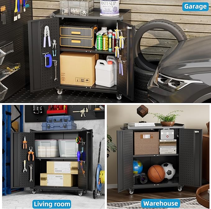 SUXXAN Metal Storage Cabinet - Image 7