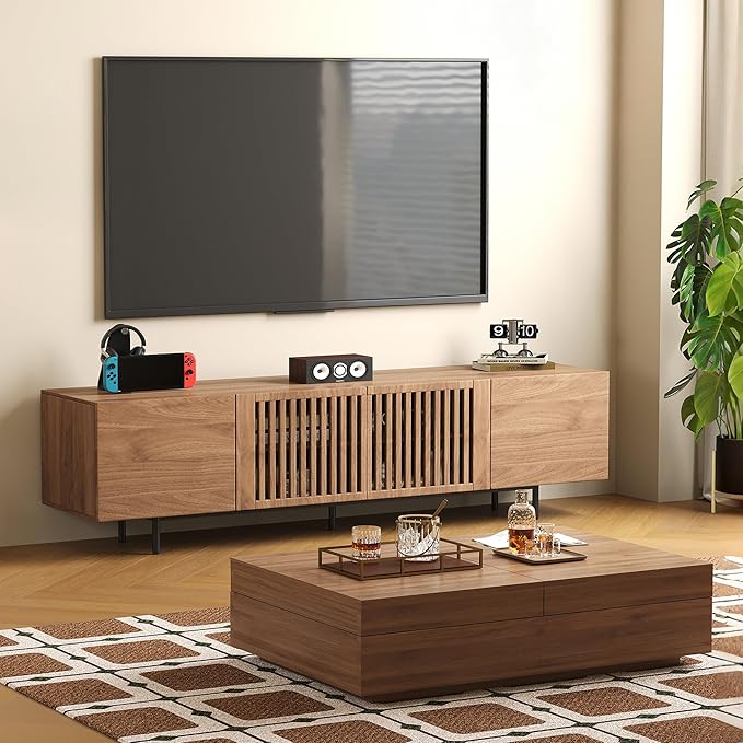 gaoyangjiaju Mid-Century Modern Expandable Coffee Table & TV Stand Set by Gaoyangjiaju