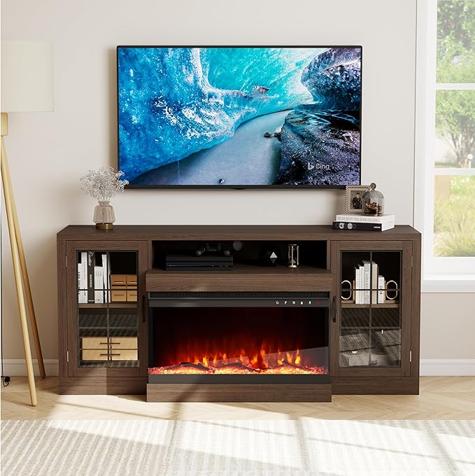 CharaVector 63 inch Fireplace TV Stand - Image 3