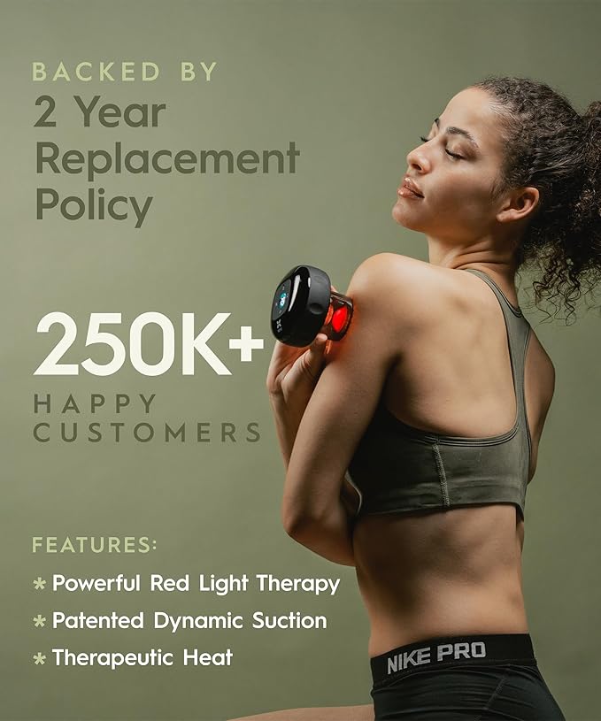 REVO The Original 4-in-1 Smart Cupping Therapy Massager, Muscle Soreness - Image 3