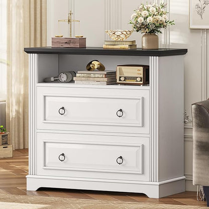 Itaar 2 Drawer File Cabinet, Farmhouse Filing Cabinet - Image 7