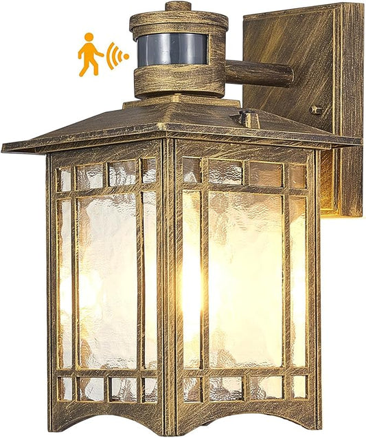 XANGQAN Bronze Outdoor Motion Sensor Lights by XANGQAN