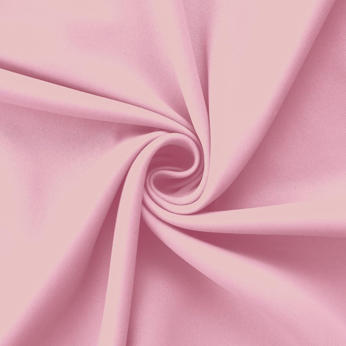 Mrs.Naturall Light Pink Blackout Curtains for Dorm, 52" W x 84" L Grommet Easy Sliding Black Out Drapes for Girls Room Bedroom College Room Decor