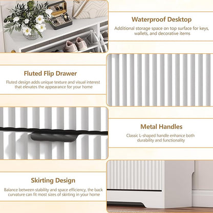 Shoe Cabinet Storage for Entryway - Image 5