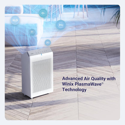 winix 5530 air purifier (new generation of 5500-2 showing dimensions