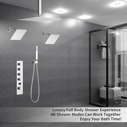 KATAIS Polished Chrome Shower System - Image 2