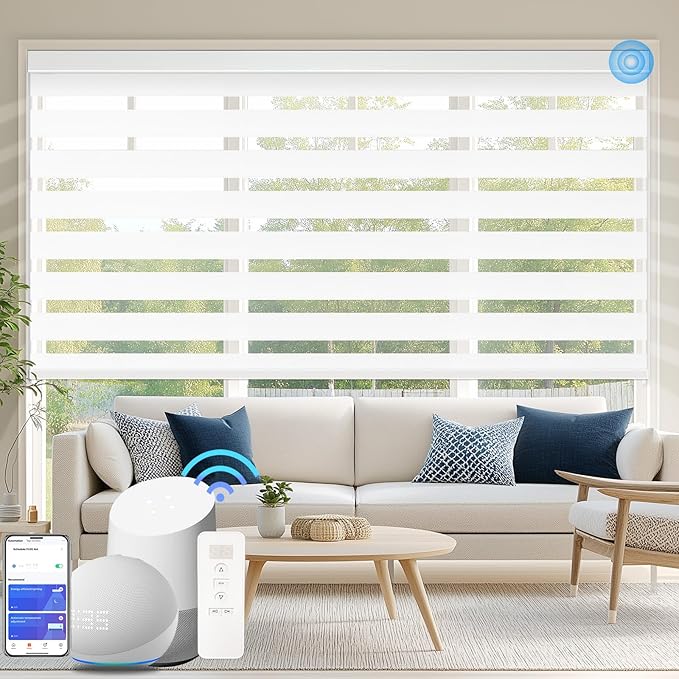 COOLWINDS Motorized Zebra Blinds by Home