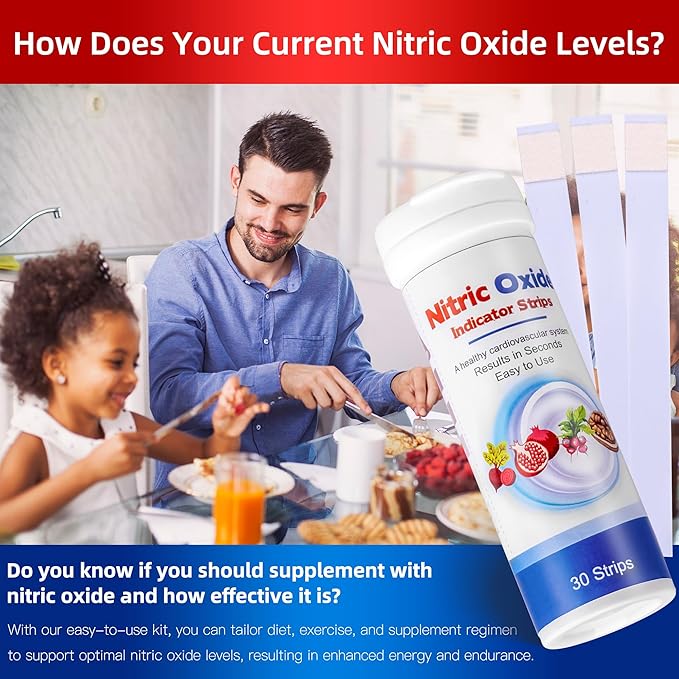 Nitric Oxide Test Strips, Test Salivary Nitrite Levels, Monitoring The Effect - Image 2