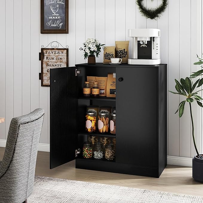 Giantex 2 Door Storage Base Cabinet - Image 2