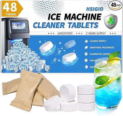 Ice Machine Cleaner Tablets by HSIGIO