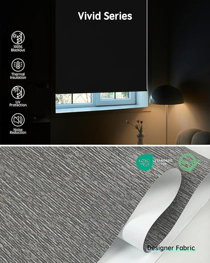 Yoolax Motorized Blinds with Remote, Smart Blinds - Image 6