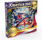 Wall Clock, America 250 Musical Anthem, Battery, Blue | 10-inch Analog Clock, Patriotic Design, Silent Hours Programmable, Plays Star-Spangled Banner | Batteries Not Included