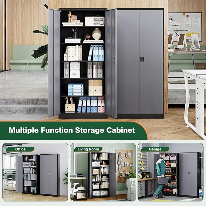 Letaya Metal Garage Storage Cabinets - Image 8