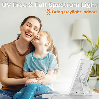 Fitfirst Light Lamp, 10000 Lux Sun Lamp, Gift - Image 2