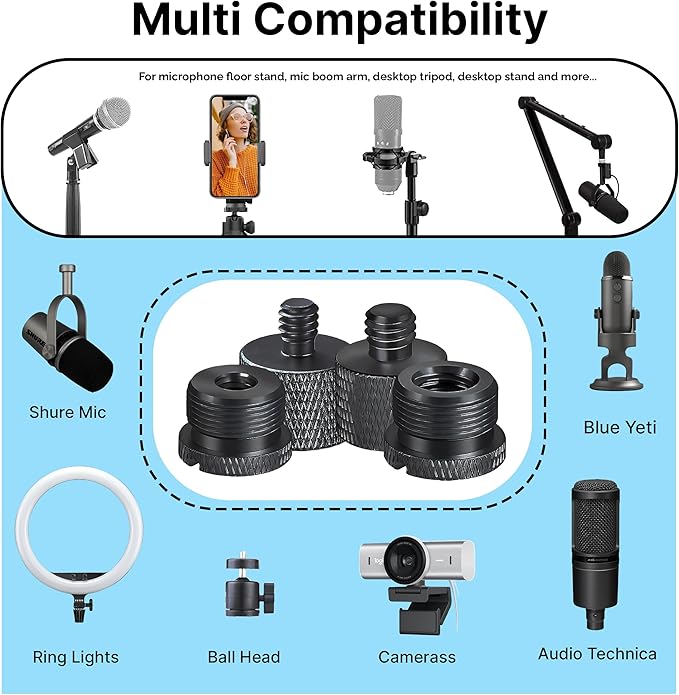IXTECH Mic Stand Adapter Set - Image 8